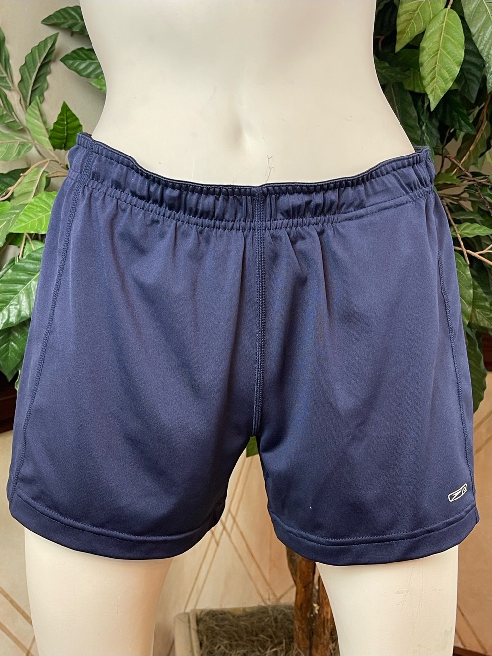 SPEEDO NAVY ATHLETIC SHORTS